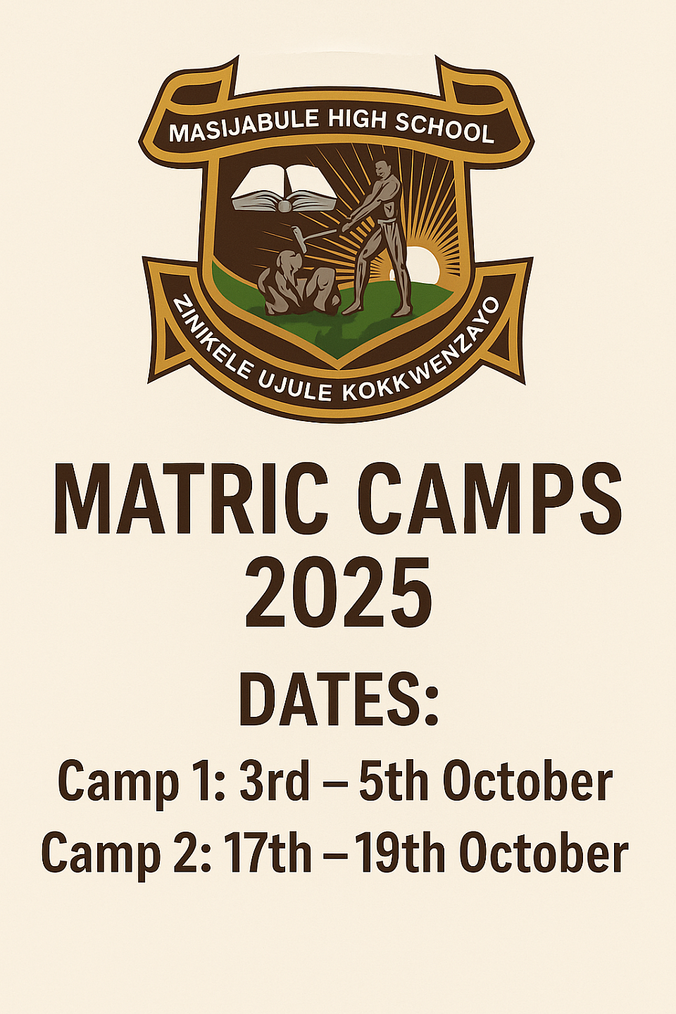 The school conducts annual matric camps to support Grade 12 learners in preparing for their final examinations. This initiative is one of the key strategies the school has implemented over the years, and it has consistently yielded positive results.